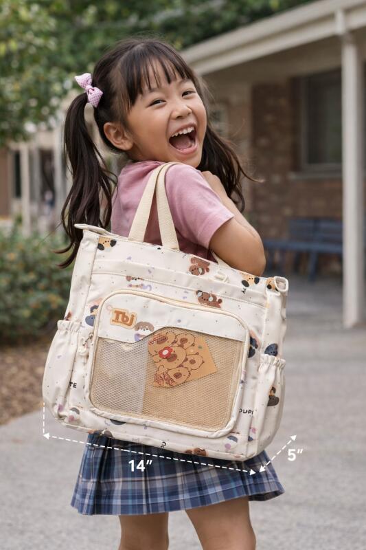 Canvas Tote Bag for Women Ladies Girls for School, College, Office, Travel, Shopping, Daily Use, 3 in 1 Canvas Strap Tote Bag