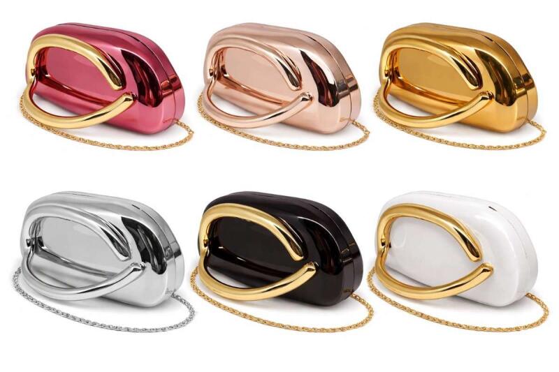 Evening Clutch Purses Women PU Leather Evening Handbags Crossbody Clutch Purse Trendy Decoration Shoulder Bag Wedding