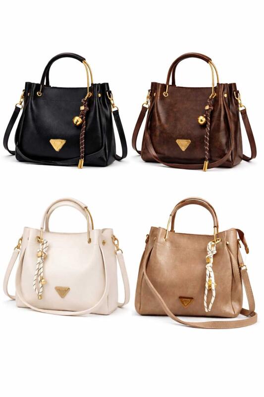 Handbag with Adjustable and Detachable Sling Strap for Women |  For Women | Stylish Ladies Purse