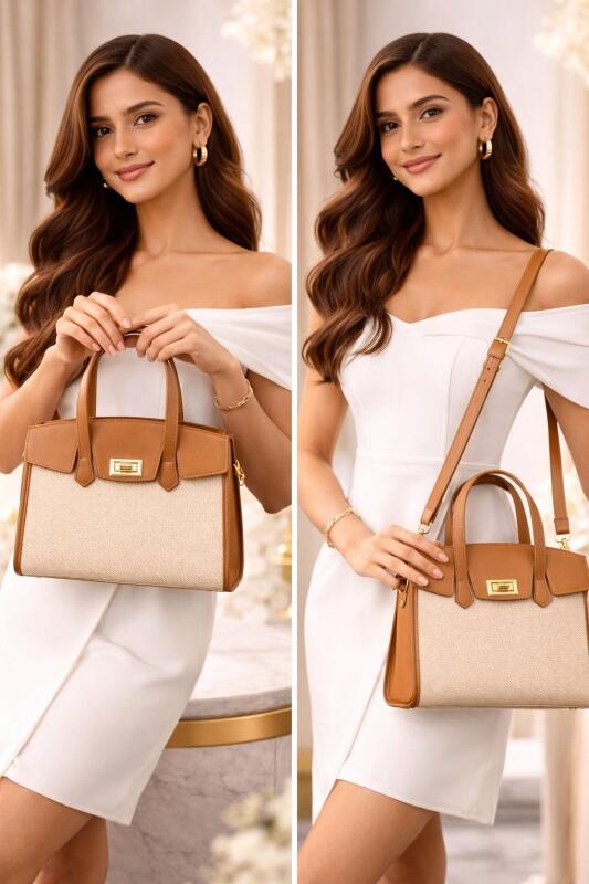 Women's Striped Line Handbag for Women| Ladies purse | Stylish Shoulder Bag | Gift for Women