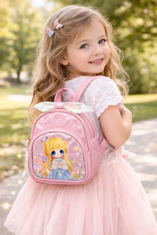 Backpack for Girls Age 3 to 6 Years with Back Support  Birthday Gift for Kids
