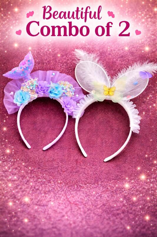 Korean Fashionable Fancy Stylish Glitter hair Plastic teeth hairband for Girl and Kids Hair Accessories
