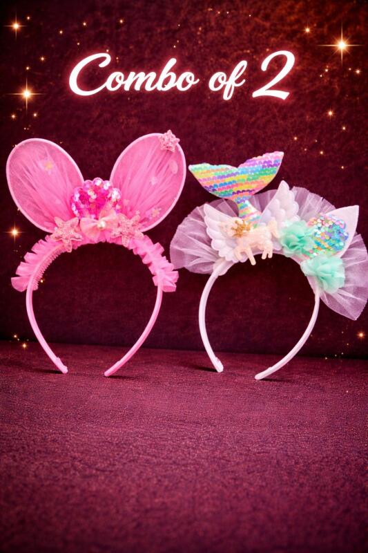 Hairband/Headband For Women and Girls, Pack of 2