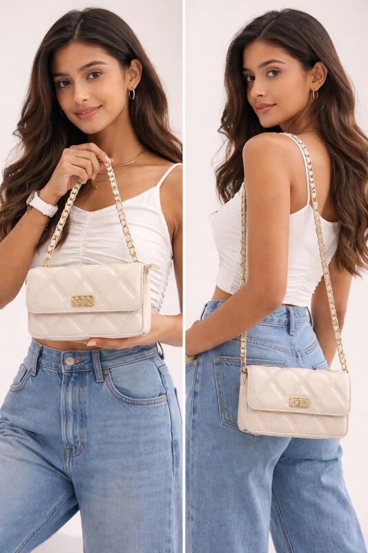 Women's Quilt Satchel Handbag for Women | Satchel Bag for Work | Ladies purse | Stylish Shoulder Bag | Gift For Women