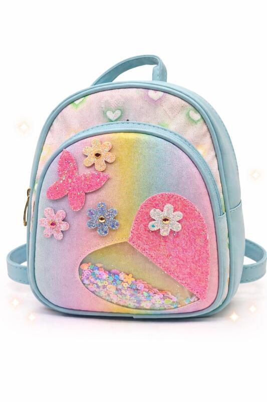 Bag for Kids  Girls, 14 Inch Small Backpack for Kid, 2-6 Year Old, Picnic, Casual, Travel, Birthday,Gift For Kids