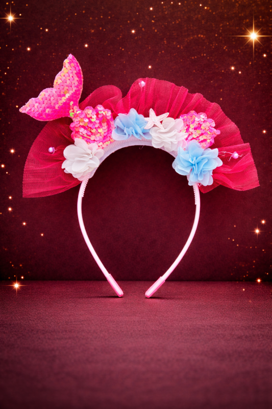 Colorful Hair Accessories Hair Bands | Cute Headbands for Kids Girls & Women's, Set of 2
