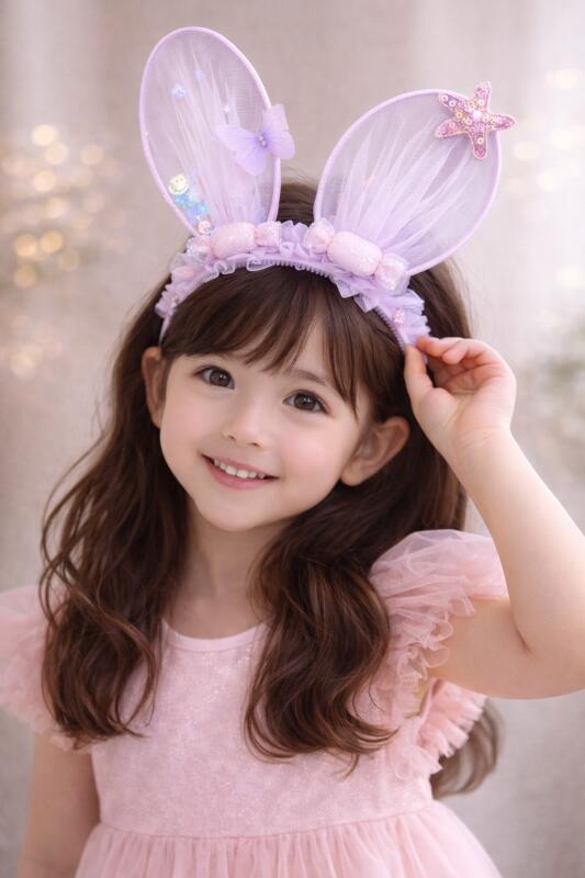 2Pcs  Hairbands for Kids Girl, Sweetly Stylish Hair Band for Girls Kids   Headpiece Head Band Accessories for Girls, Headbands Birthday Gifts for Women Girls